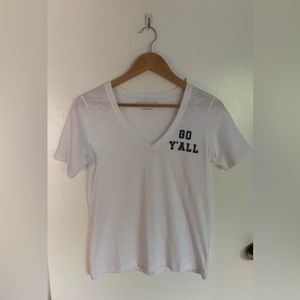 Draper James Go Ya’ll Slub Tee, NWT, XS